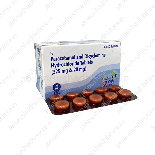 Dicyclomine Paracetamol