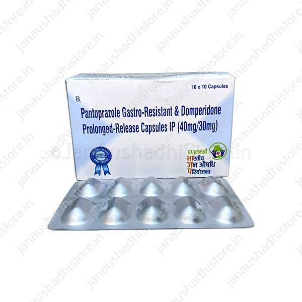 pantoprazole & Domperidone 40 mg 30 mg
